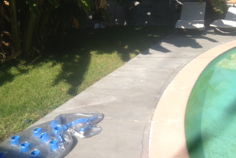 Los Angeles, CA Pool Inspection Finds Cracked Expansion Joint